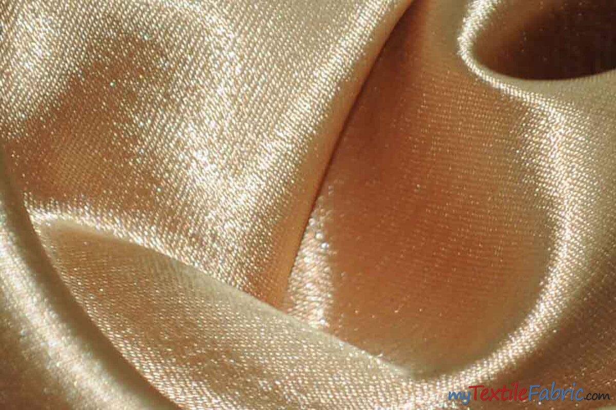 Superior Quality Crepe Back Satin Fabric - Multiple Colors, 58/60" Width (1 Yard)