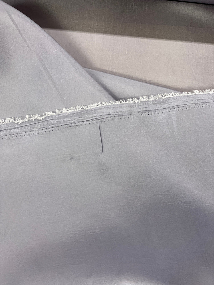 Taffeta Polyester Fabric - Silver Solid, 58/59" Width (1 Yard)