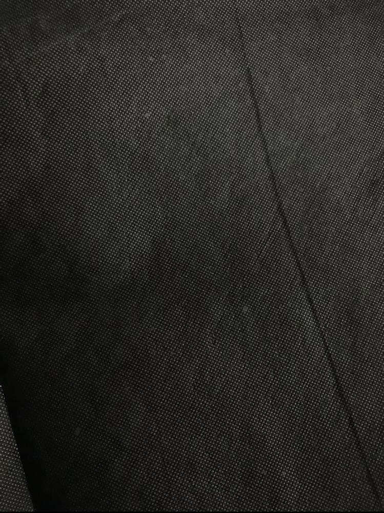 Non-Woven Iron-On Fusible Interfacing Polyester Fabric - Black, Medium Weight, 58-60" Width (1 Yard)
