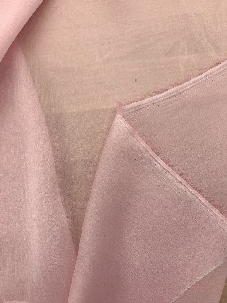 Two Tone Chiffon Polyester Fabric - Pink, 58-59" Width (1 Yard)
