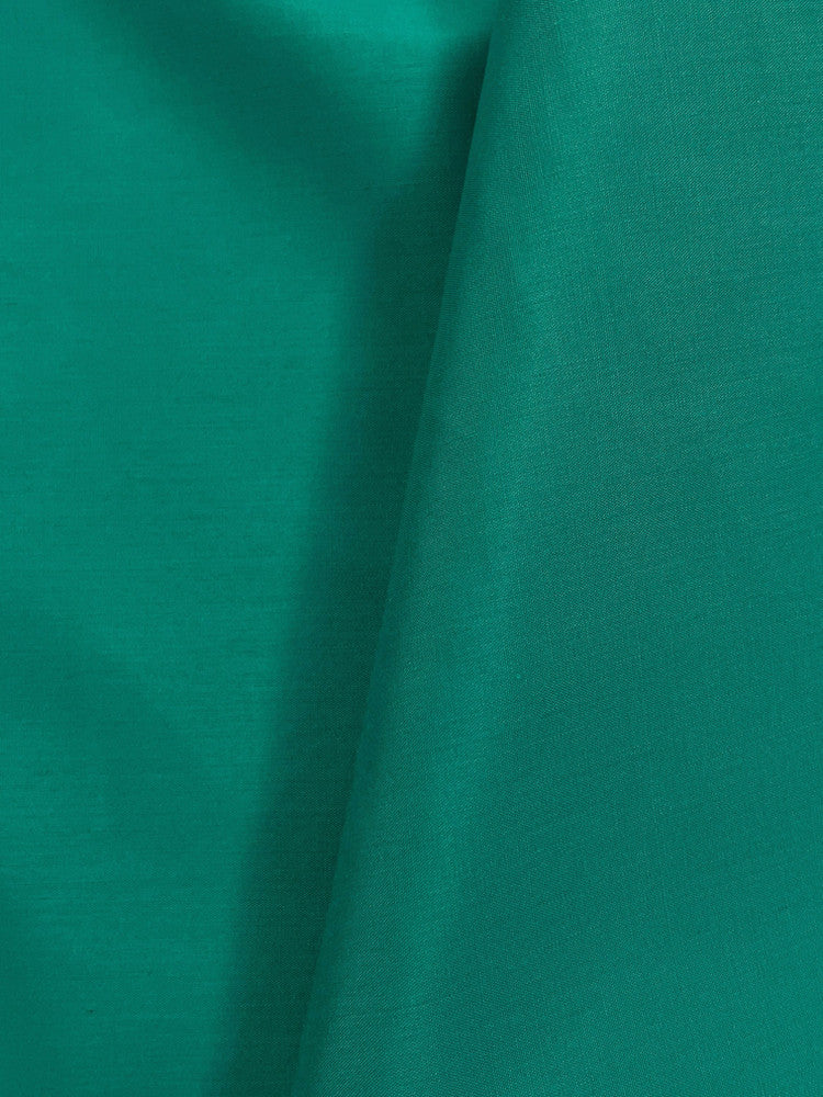 Teal Green Poly Cotton Fabric - Solid Teal Green, 58/59" Width (1 Yard)