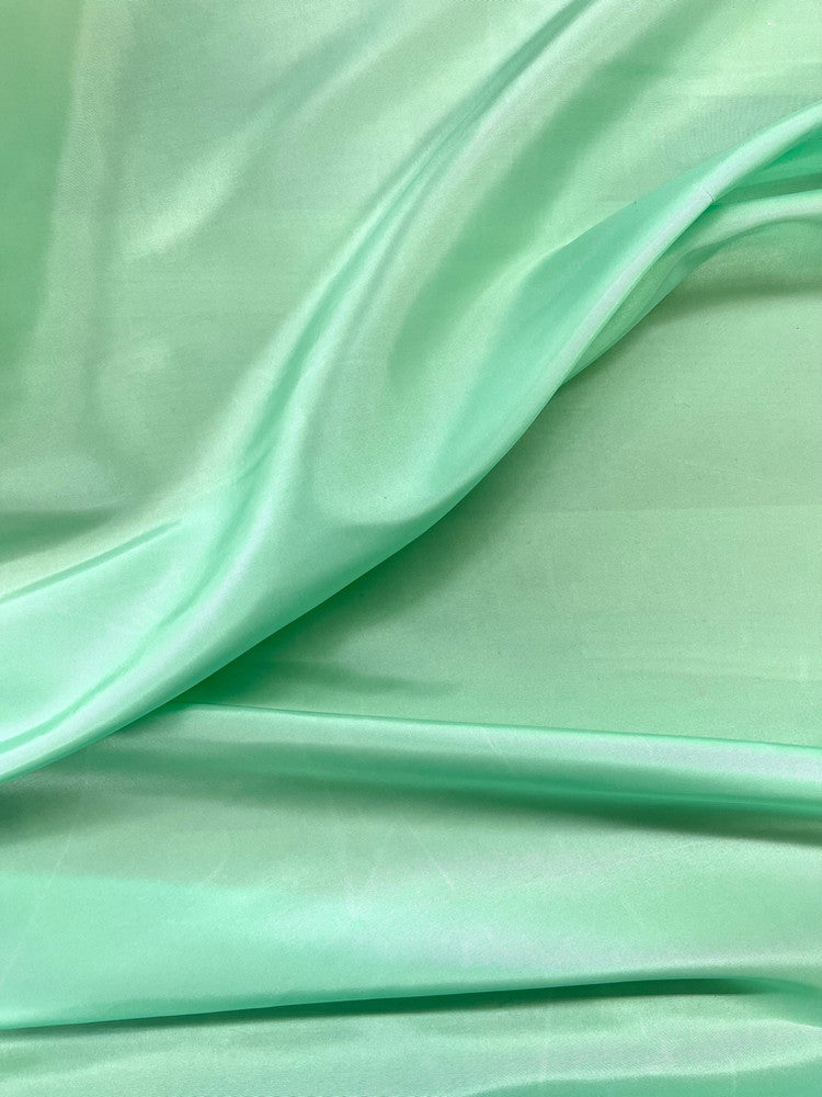 Solid Taffeta Polyester Fabric - Mint Green, 58/59" Width (1 Yard)