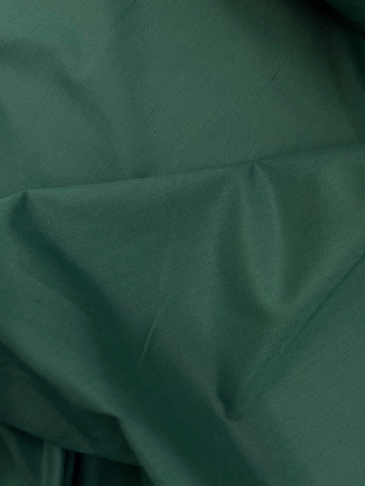 Hunter Green Poly Cotton Fabric - Hunter Green, Solid, 58/59" Width (1 Yard)