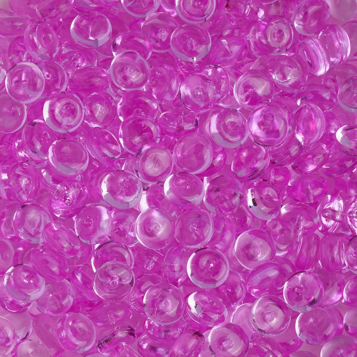 Fish Bowl Beads - Bright Purple (8 oz Bag - 7mm)