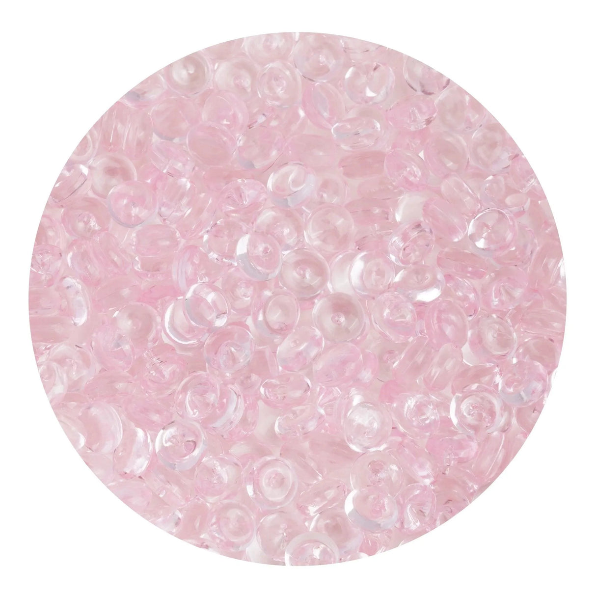 Fish Bowl Beads - Light Pink (8 oz Bag - 7mm)