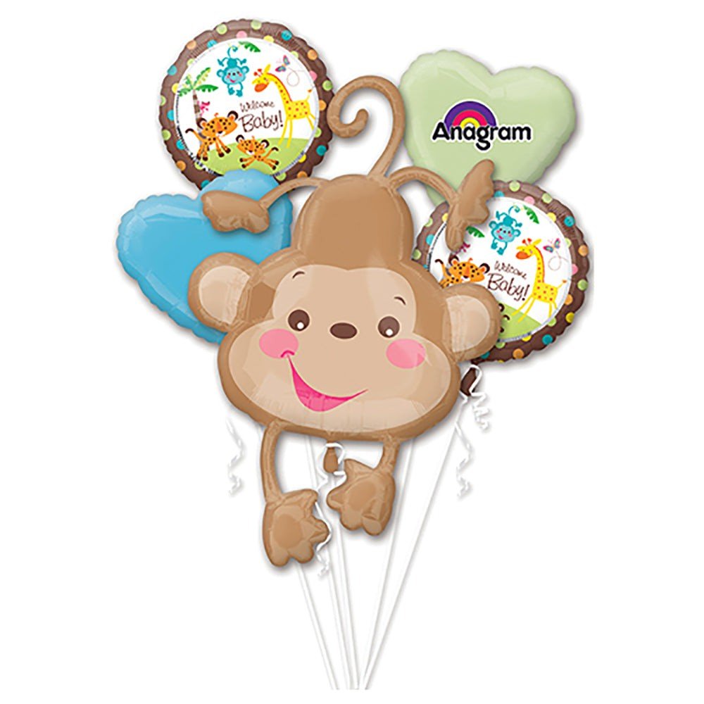 Baby Monkey Balloon Bouquet