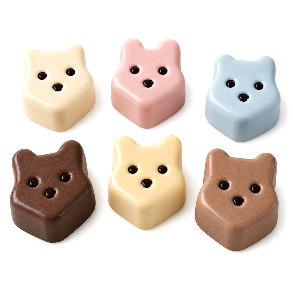 Flexipan Animal Shapes Mold, 6 Cavities