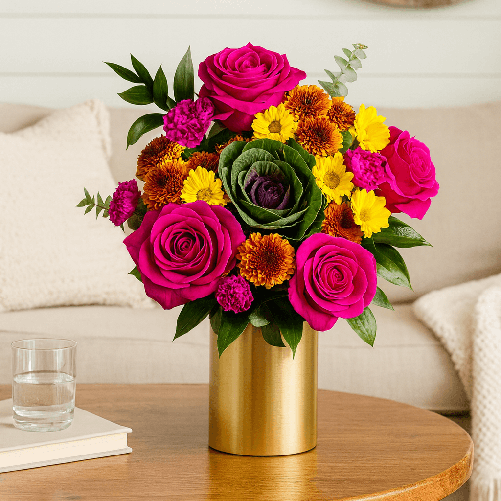 Seasonal Mixed Flower Bouquet Fresh Floral Arrangement Pack