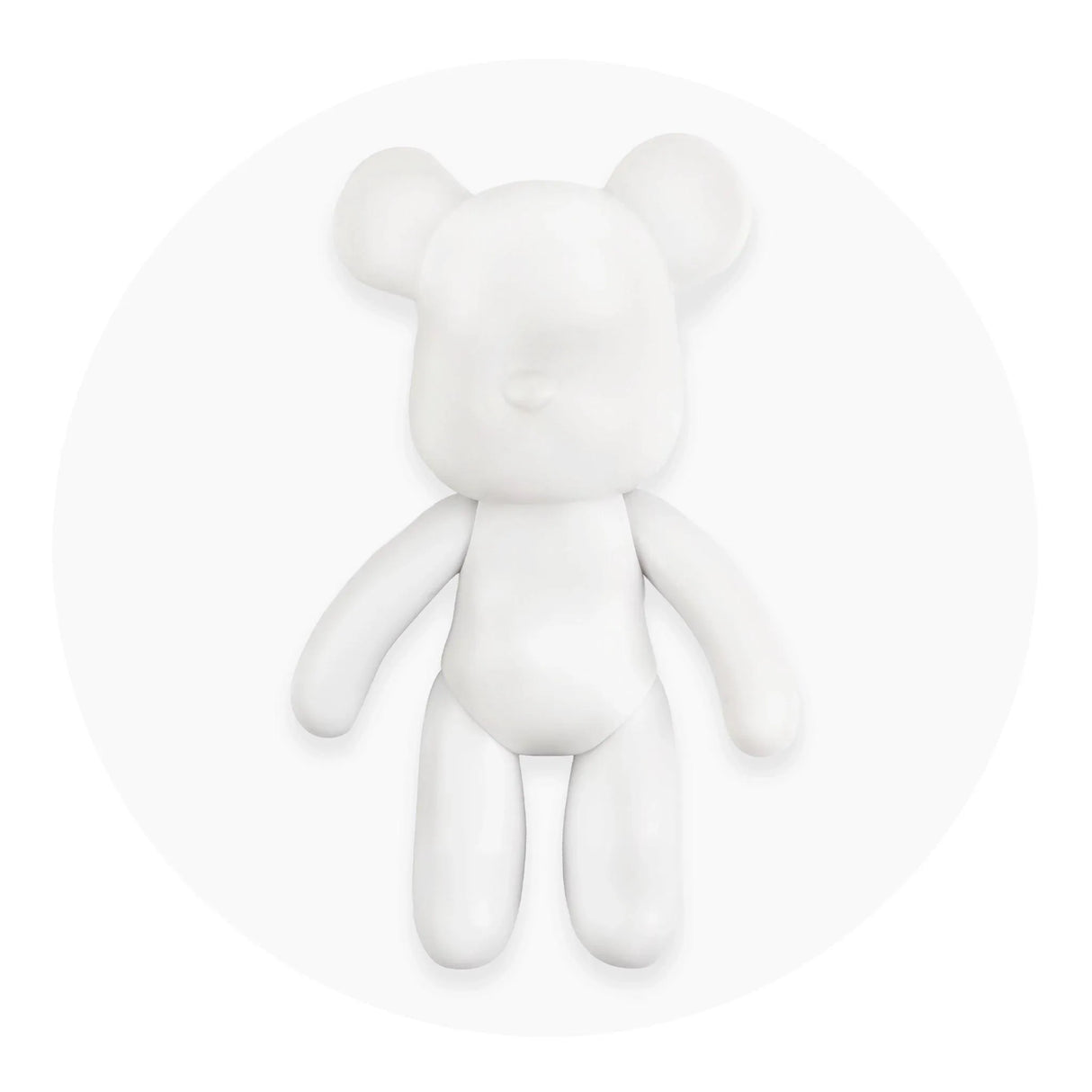 Fluid Pour Paint Character 7 " - Bear