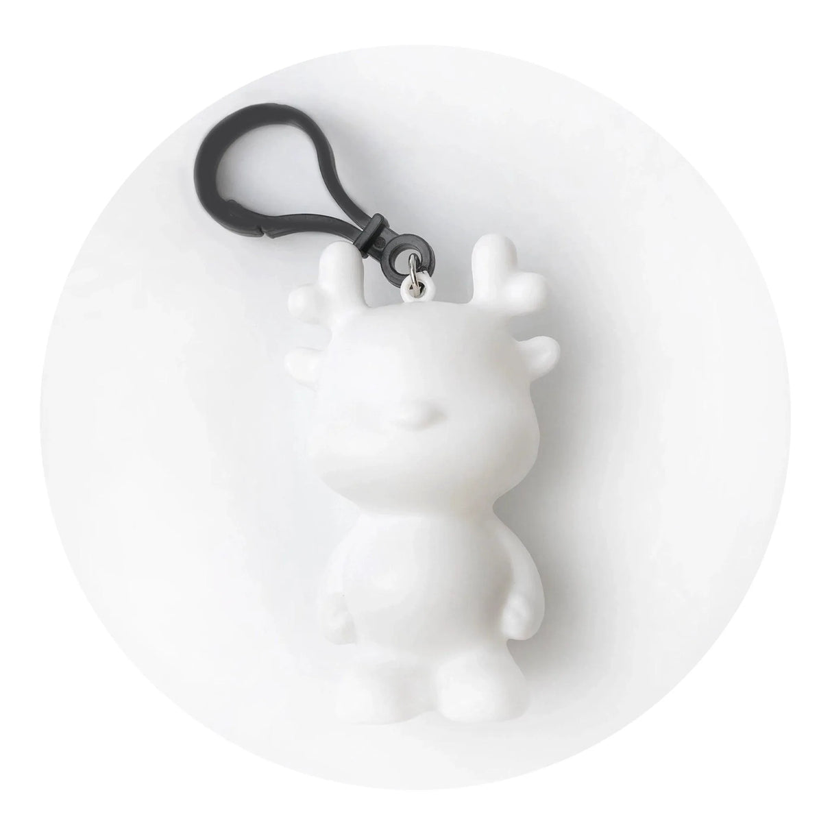Fluid Pour Paint Key Chain 3" - Little Deer