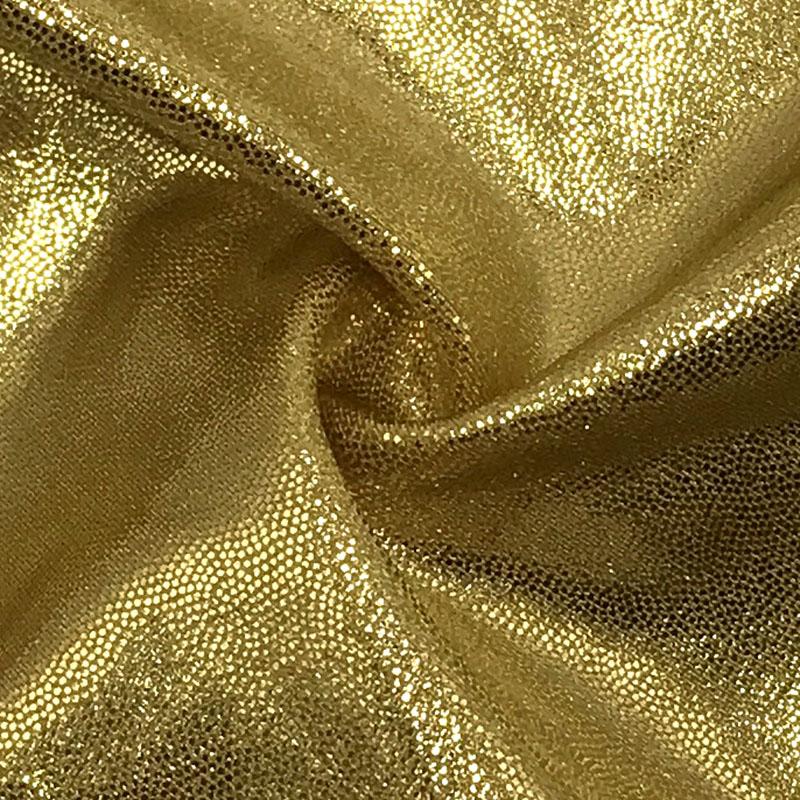 Foil Nylon Spandex Metallic Fabric
