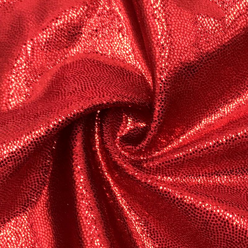 Foil Nylon Spandex Metallic Fabric