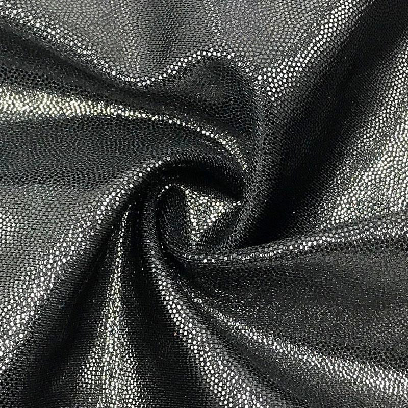 Foil Nylon Spandex Metallic Fabric