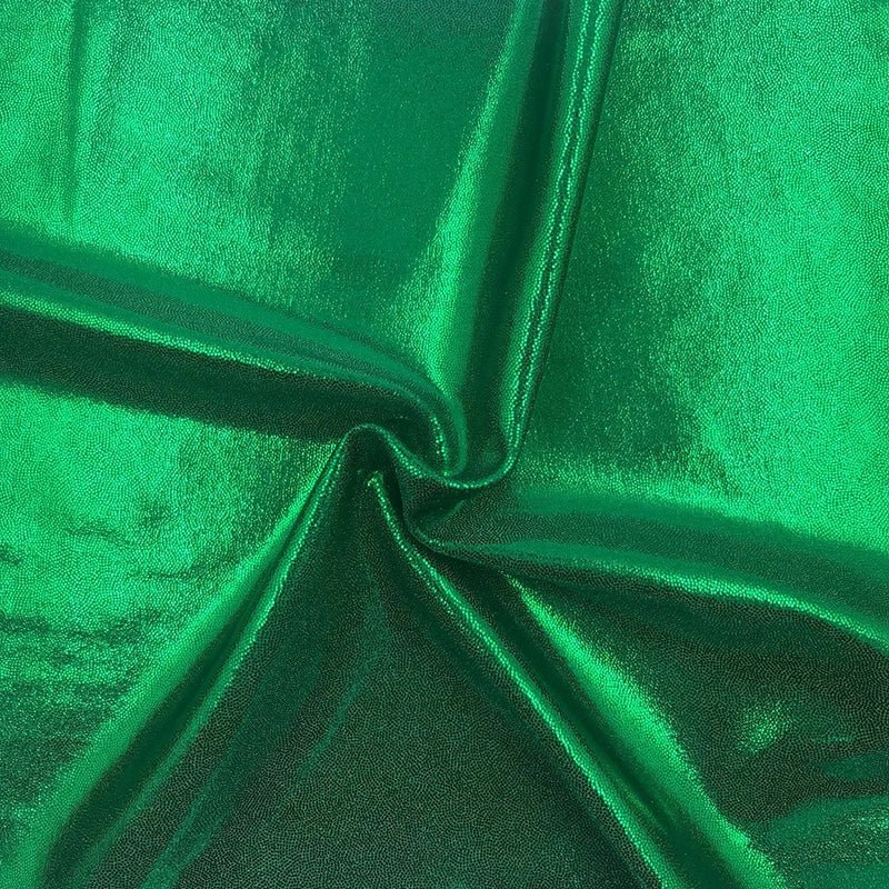 Foil Nylon Spandex Metallic Fabric