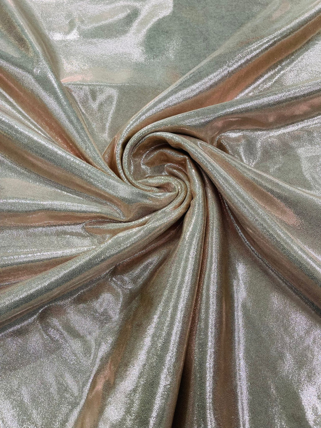 Foggy Foil Nylon Spandex Fabric - Reflective Shimmer, 58" Width (1 Yard)