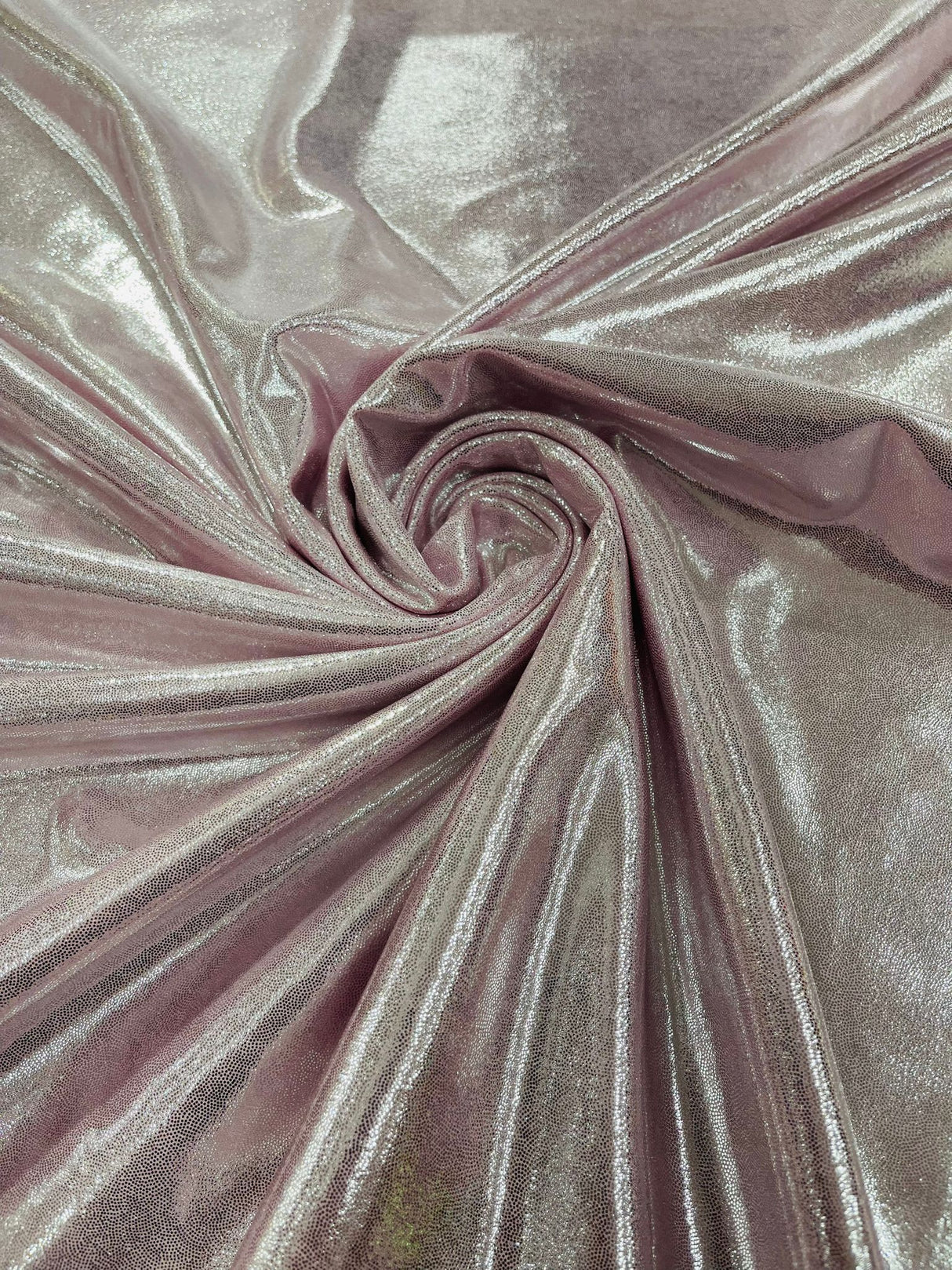 Foggy Foil Nylon Spandex Fabric - Reflective Shimmer, 58" Width (1 Yard)
