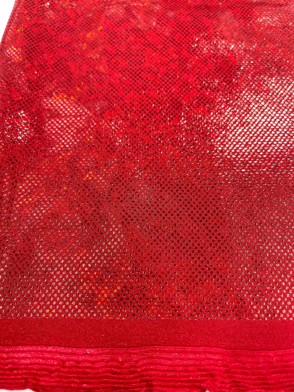 Shattered Glass Foil Spandex Fabric - Reflective Shattered Glass Print, 58" Width (1 Yard)