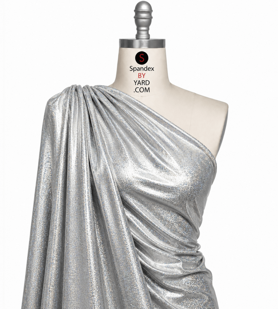 Foil Nylon Spandex Metallic Fabric