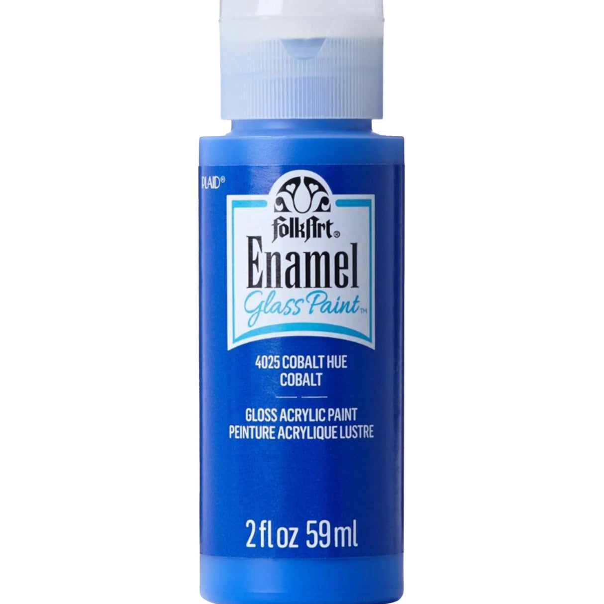 FolkArt Enamel Paint - Cobalt Hue (2 oz Bottle)