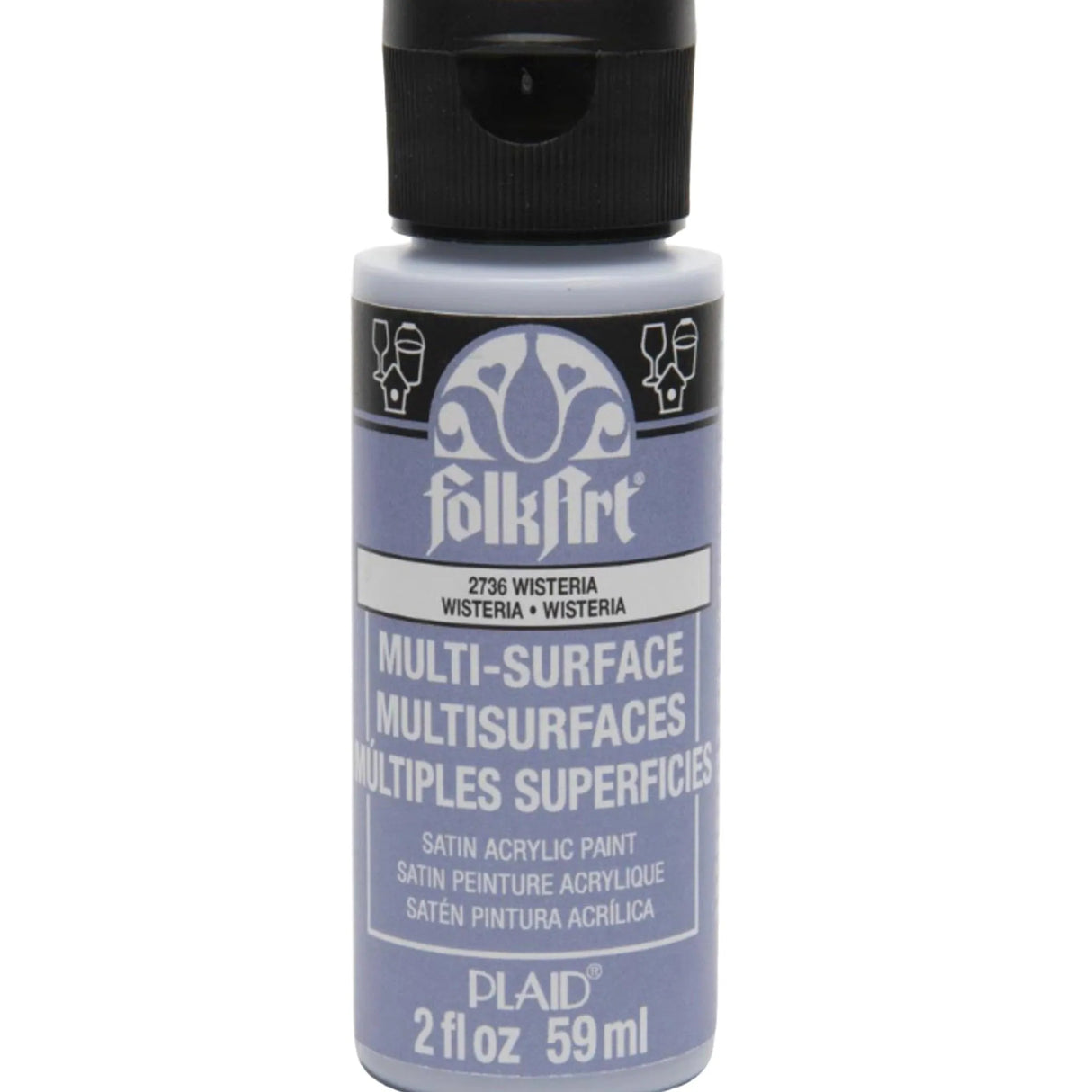 FolkArt Multi-Surface Acrylic Paint - Wisteria (2 oz Bottle)