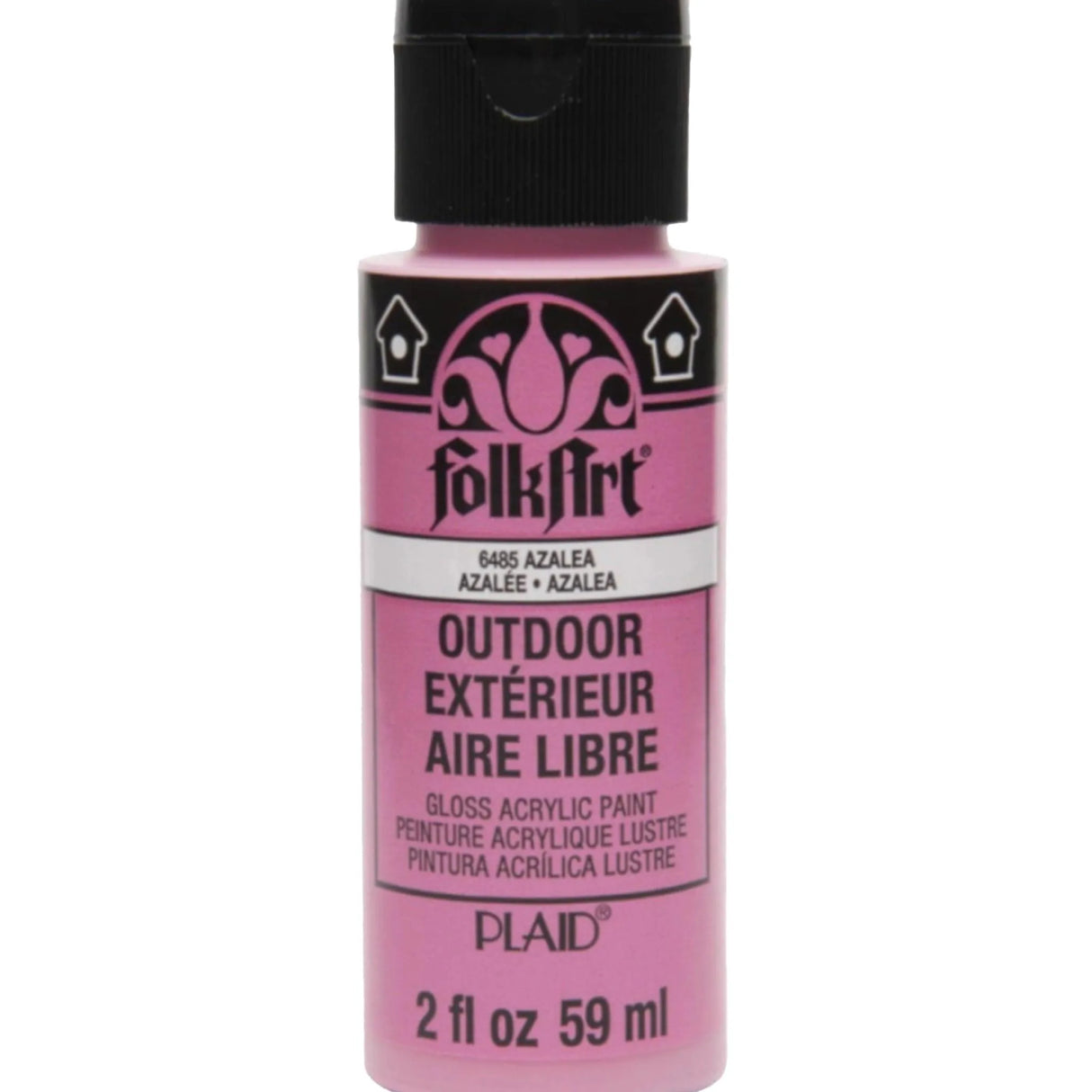 FolkArt Outdoor Acrylic Paint - Azalea (2 oz Bottle)