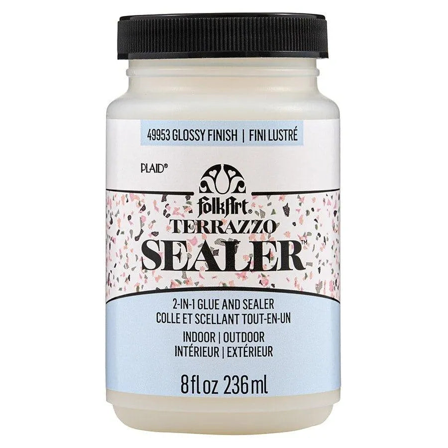 FolkArt Terrazzo Sealer - Glossy (8 oz Bottle)