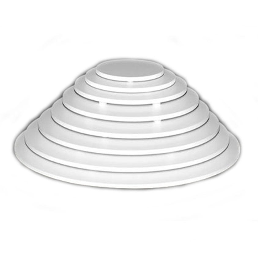 Cakeboards Avare Footed Display Cake Board, Round, 11.8"