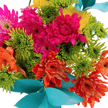 Sun and Sea Flower Bouquet Fresh Mixed Arrangement
