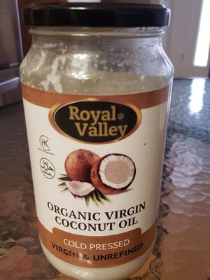 ROYAL VALLEY ORGANIC COCONUT OIL 16 FL OZ