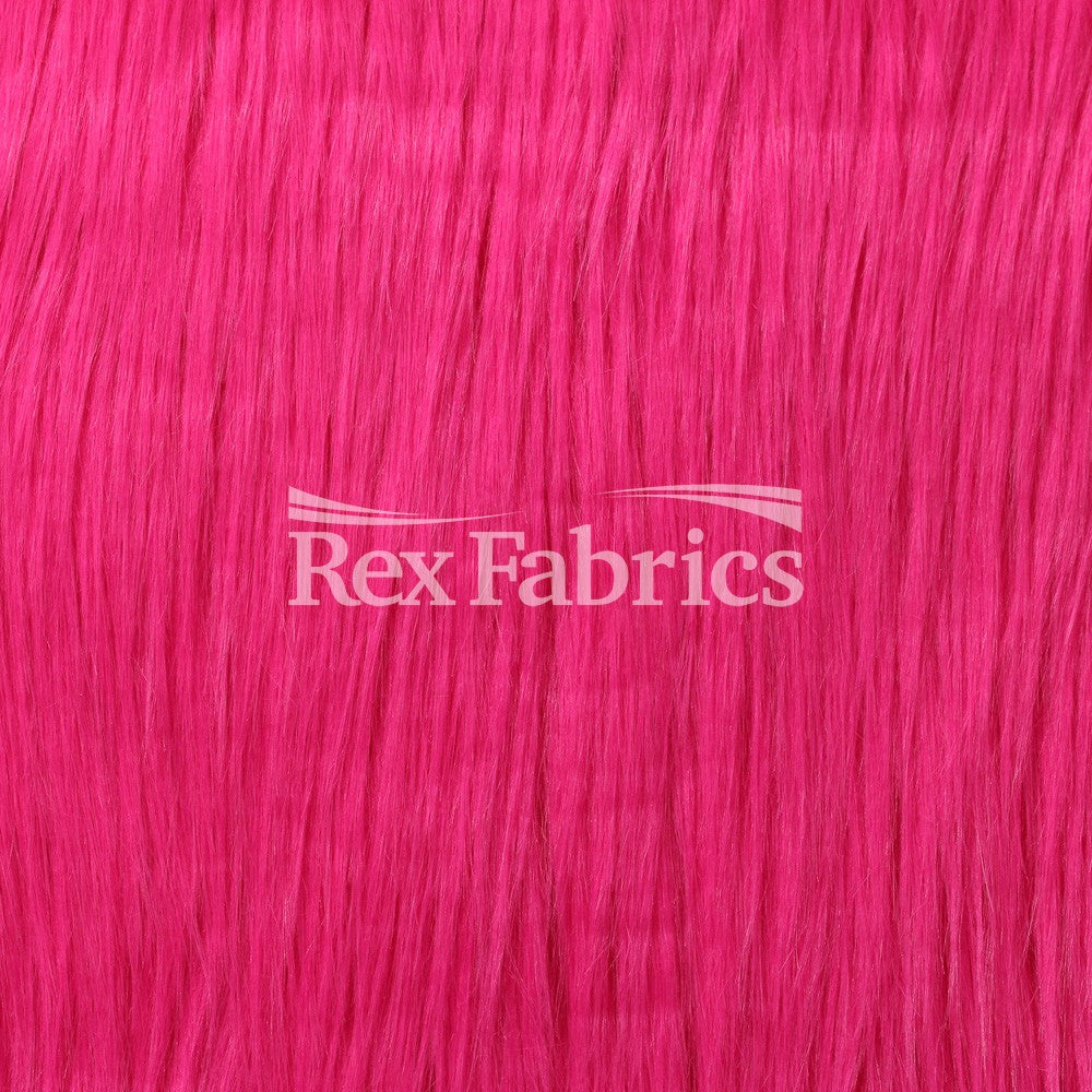 Mohair Fur Poly Acrylic Fabric - Solid Faux Fur, Multiple Colors, 58/60" Width (1 Yard)