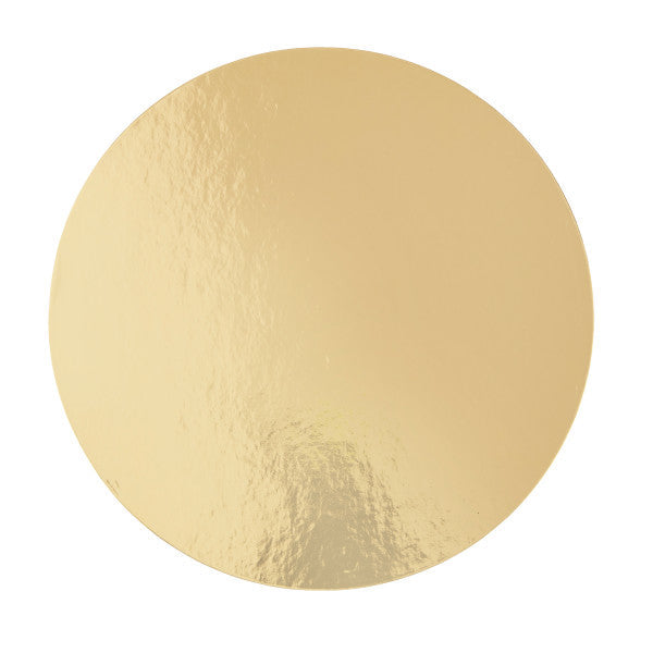 Wilton 10 inch Round Gold Cake Boards - pack of 3