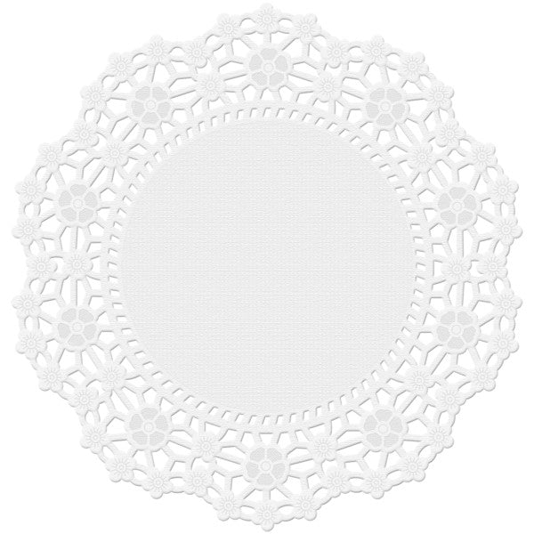 Wilton Round 4-Inch White Paper Doilies, 30-Count