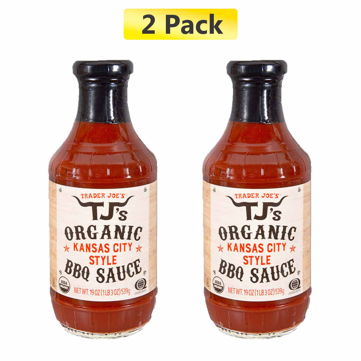 Trader Joe's Organic Kansas City Style BBQ Sauce | 19 oz