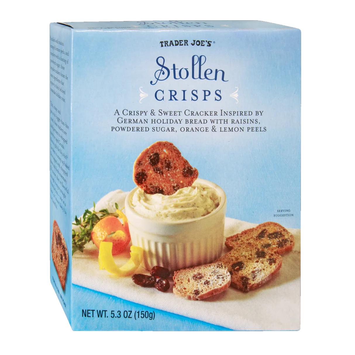 Stollen Crisps 5.3 oz Rich & Fruity