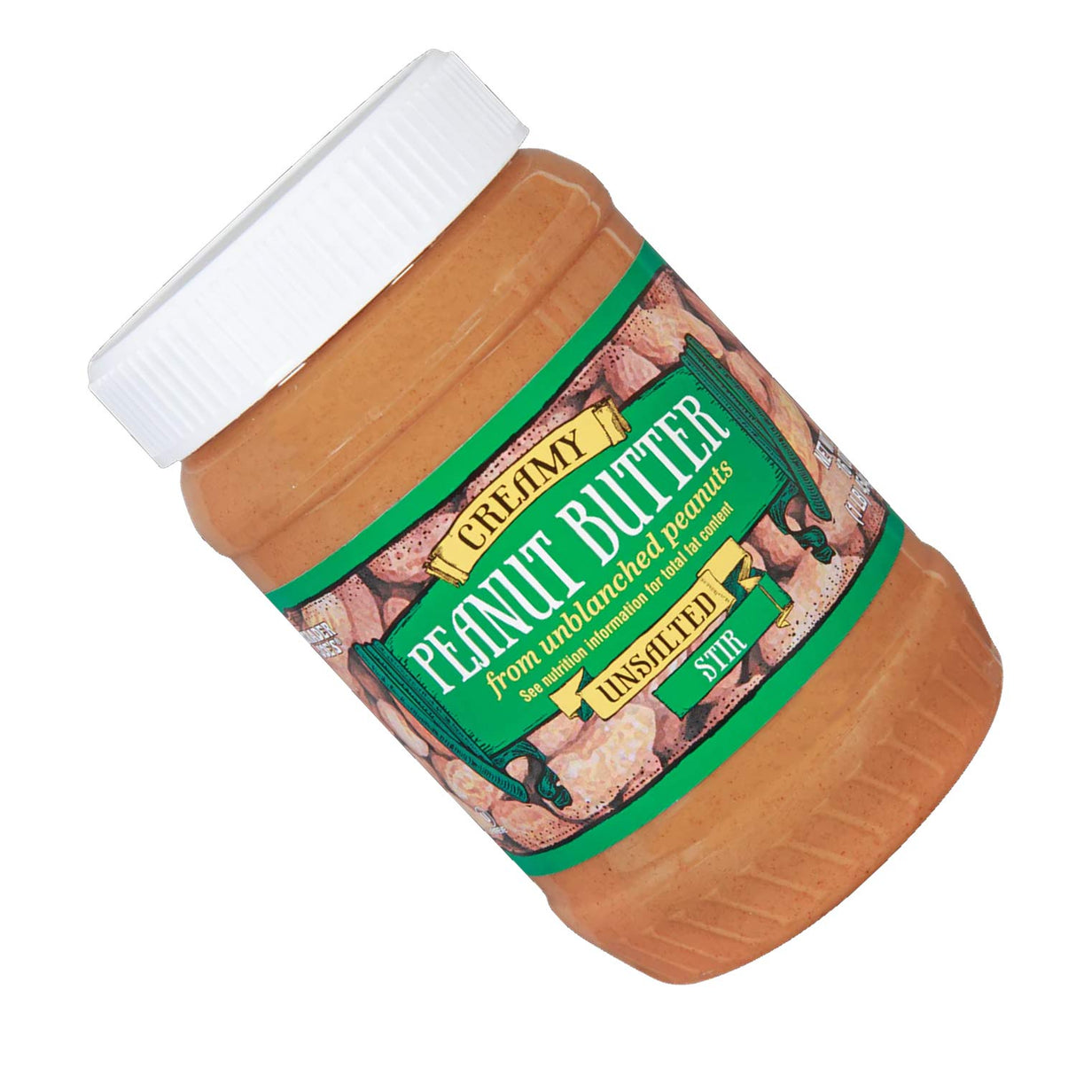 Creamy Peanut Butter Unsalted 16 Oz