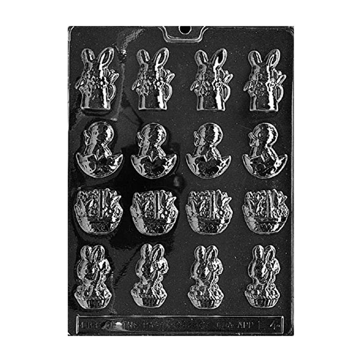 Easter Assortment w/Basket Chocolate Mold