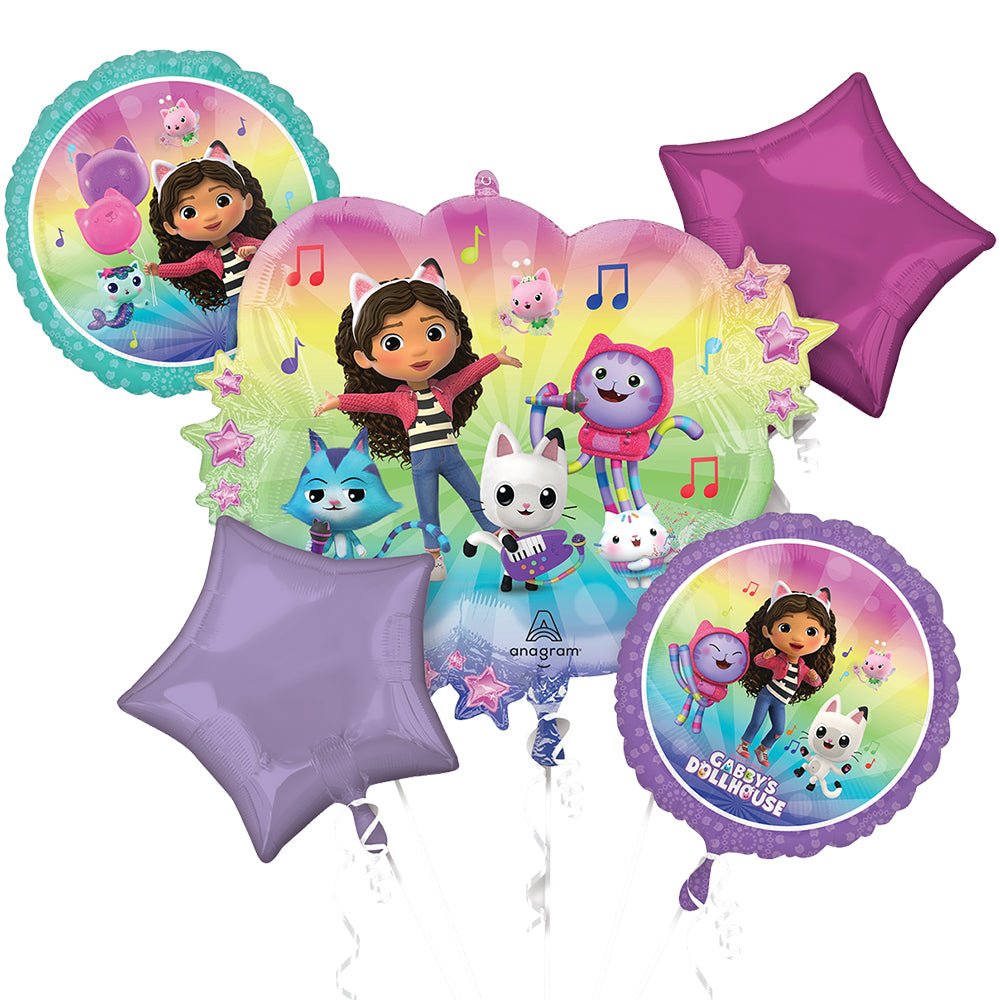 Gabby's Dollhouse Balloon Bouquet