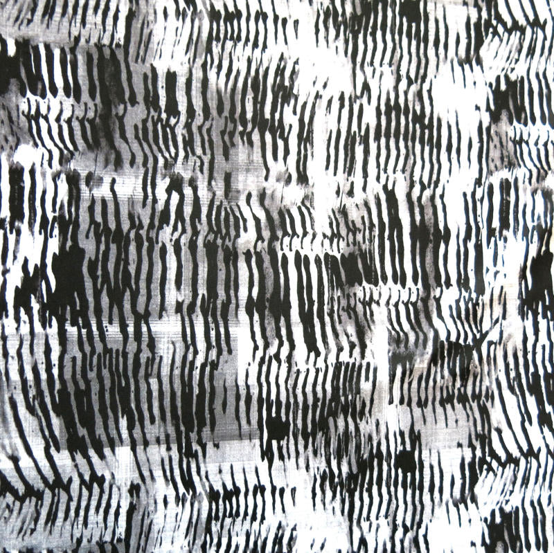 Nylon Spandex Swimsuit Fabric Genetics Black White Grey