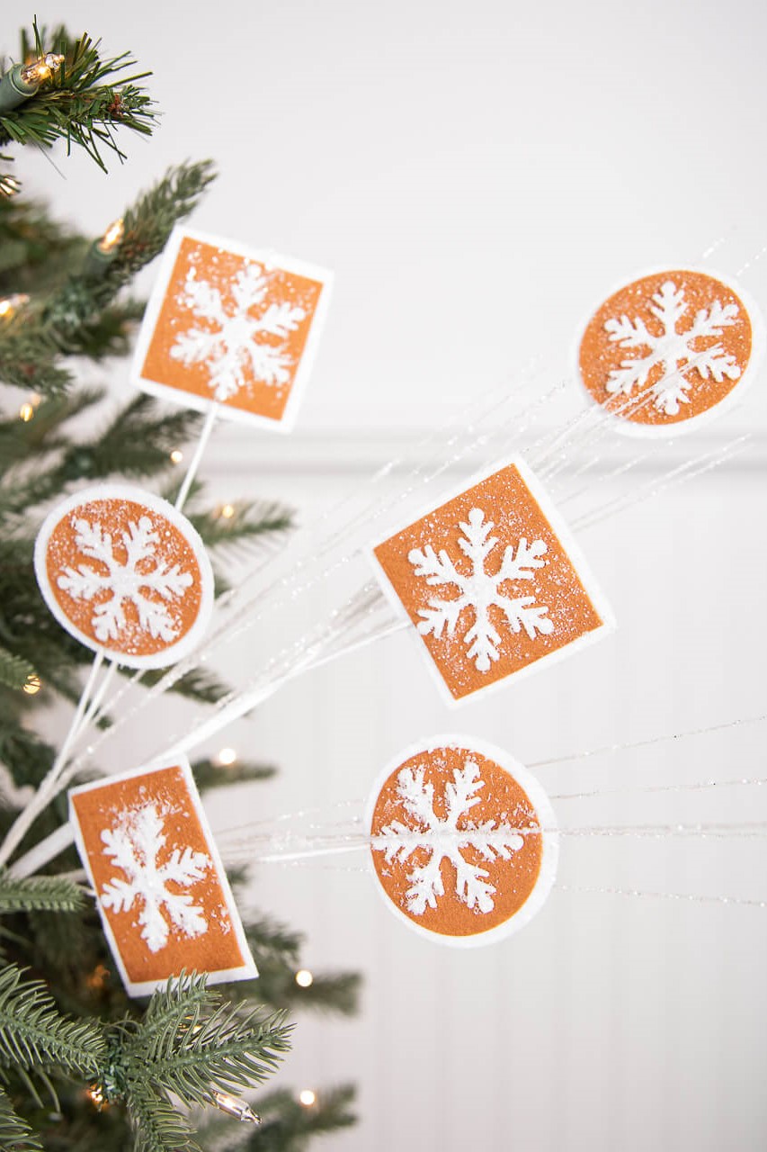 25” Gingerbread Cookie Stem
