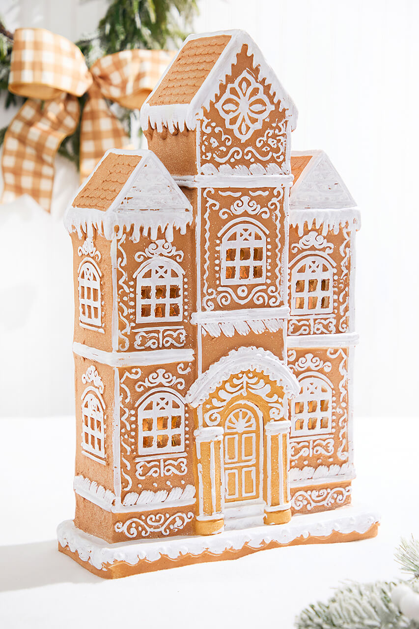 24" LED Sugar and Spice Tudor House