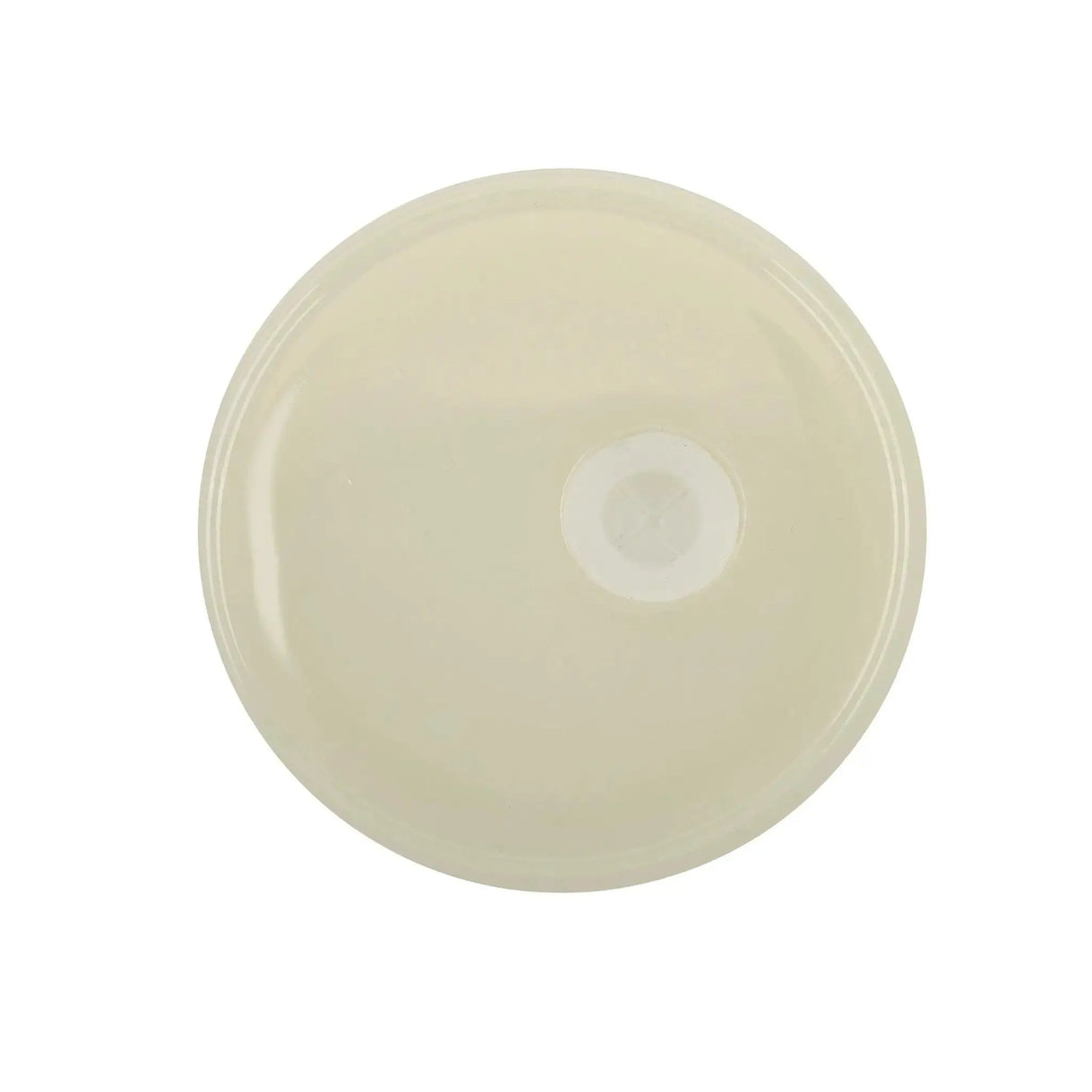 16 oz Glass Can Single Wall - Shimmer White