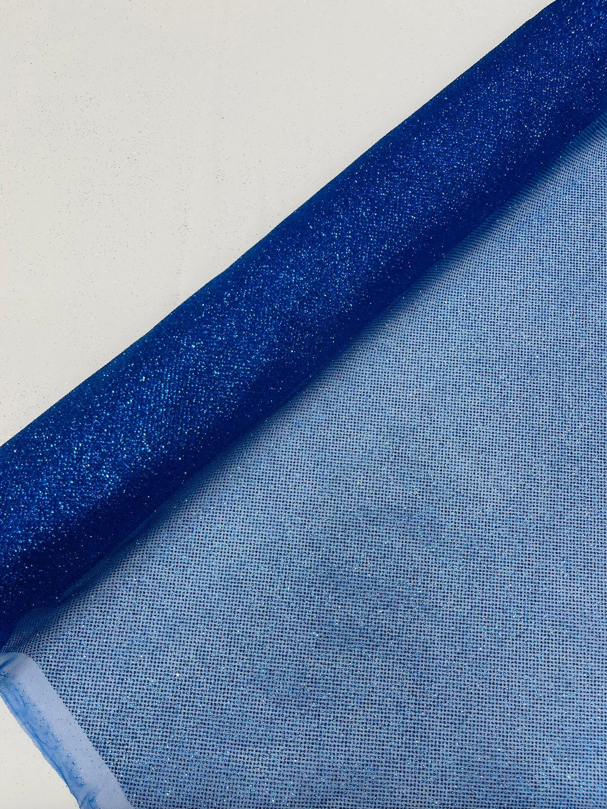 Glitter Tulle Mesh Fabric - Sparkle Shimmer, 58" Width (1 Yard)