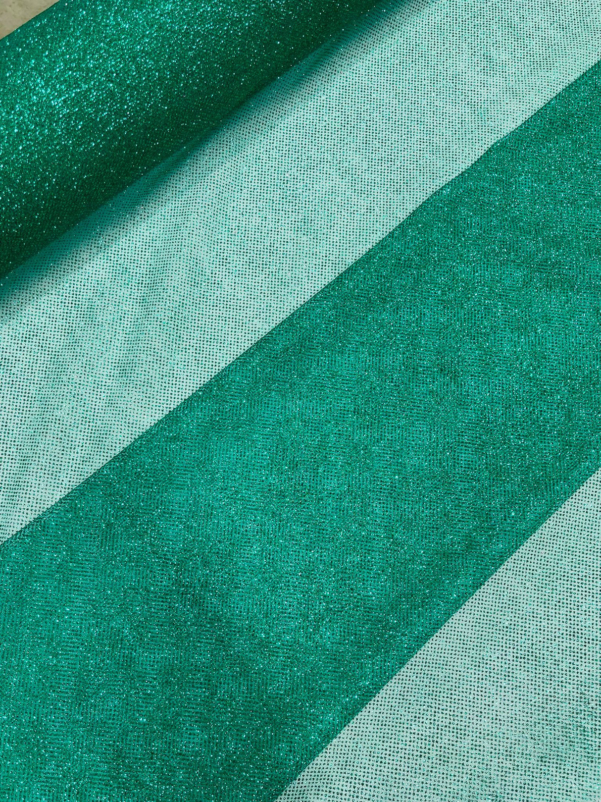 Glitter Tulle Mesh Fabric - Sparkle Shimmer, 58" Width (1 Yard)