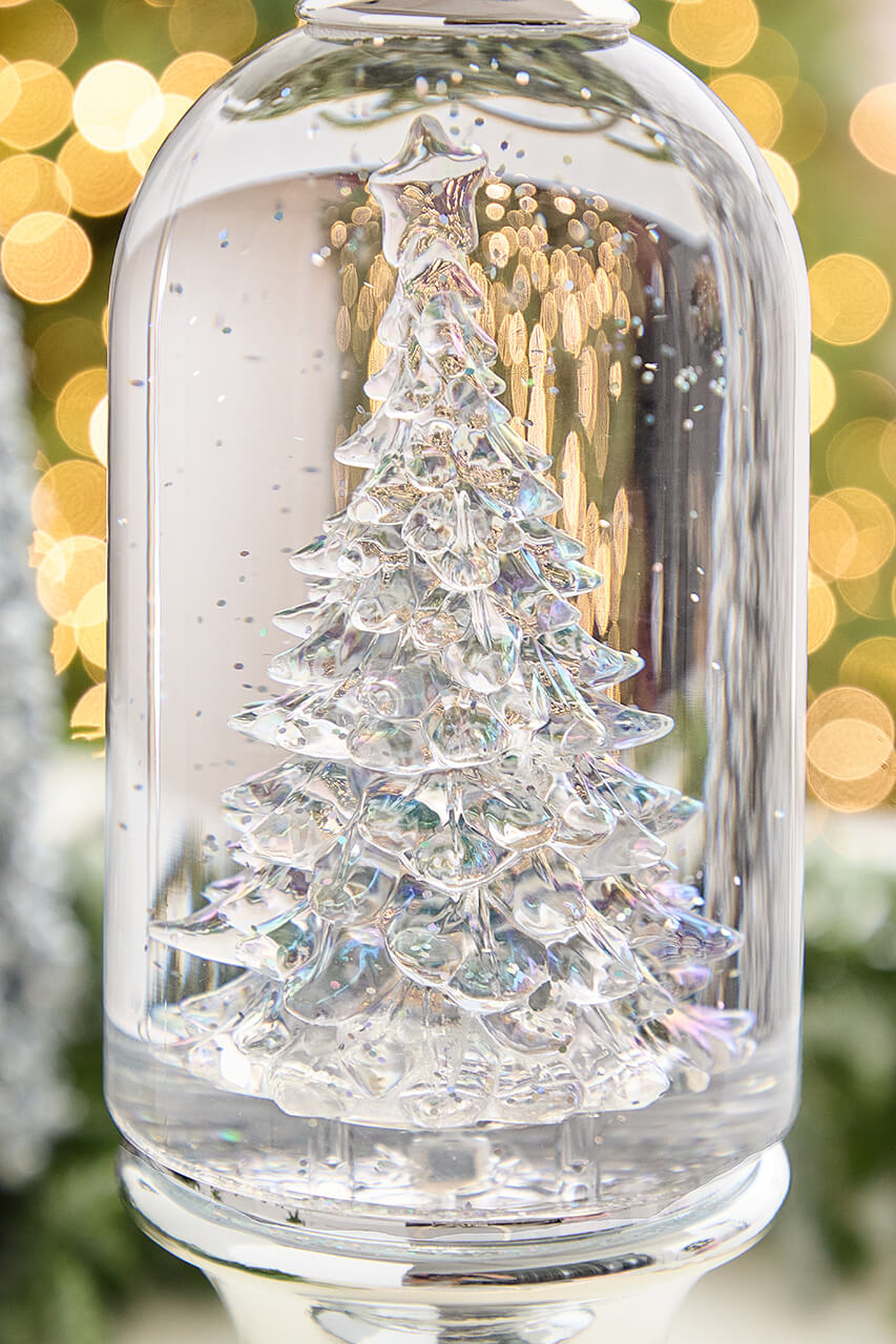 13" Lighted Acrylic Tree