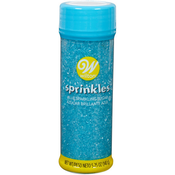 Wilton Blue Sparkling Sugar, 5.25 oz.
