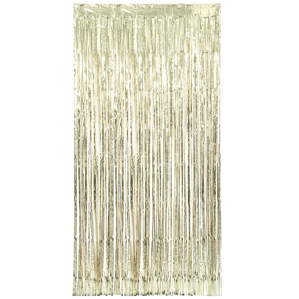 Gold Fringe Door Curtain
