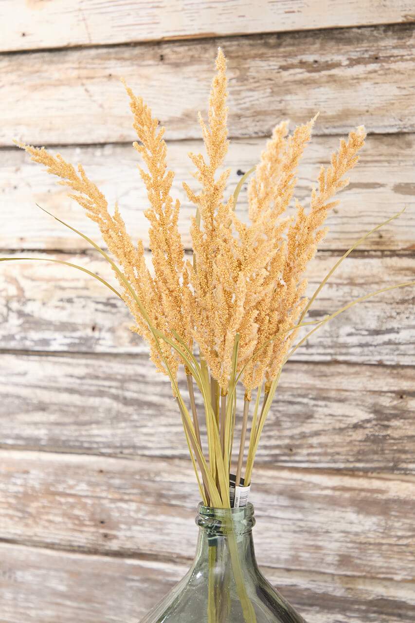 38" Golden Field Grass Stalk