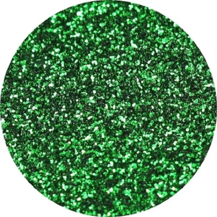Glitter Vinyl Heat Transfer Vinyl Fabric - Green, Glitter, 20" H x 12" W (Foot)