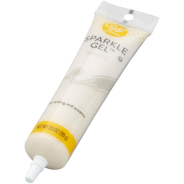 Wilton White Sparkle Gel – 3.5 oz.
