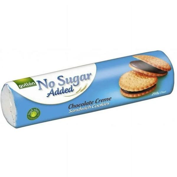 Gullon No Sugar Added Chocolate Sandwich Cookies